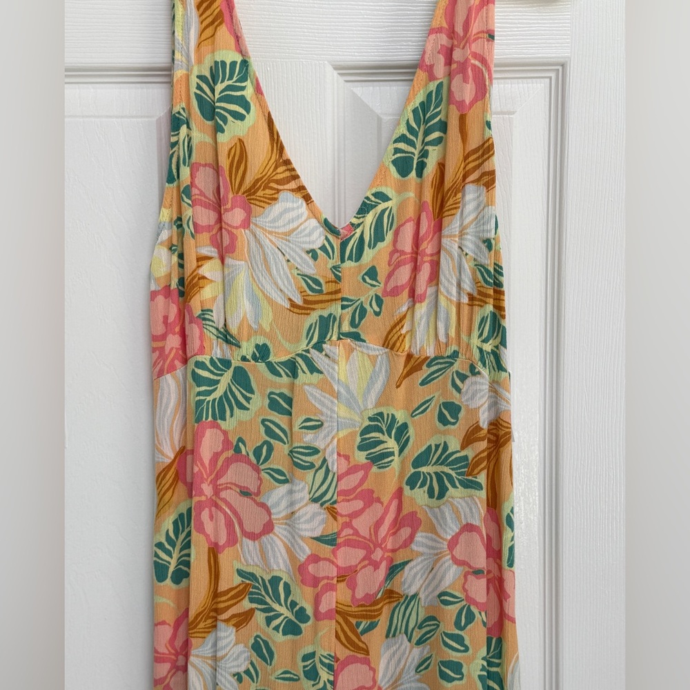 Adorable Rip Curl Tropical Floral Tank Romper NWT